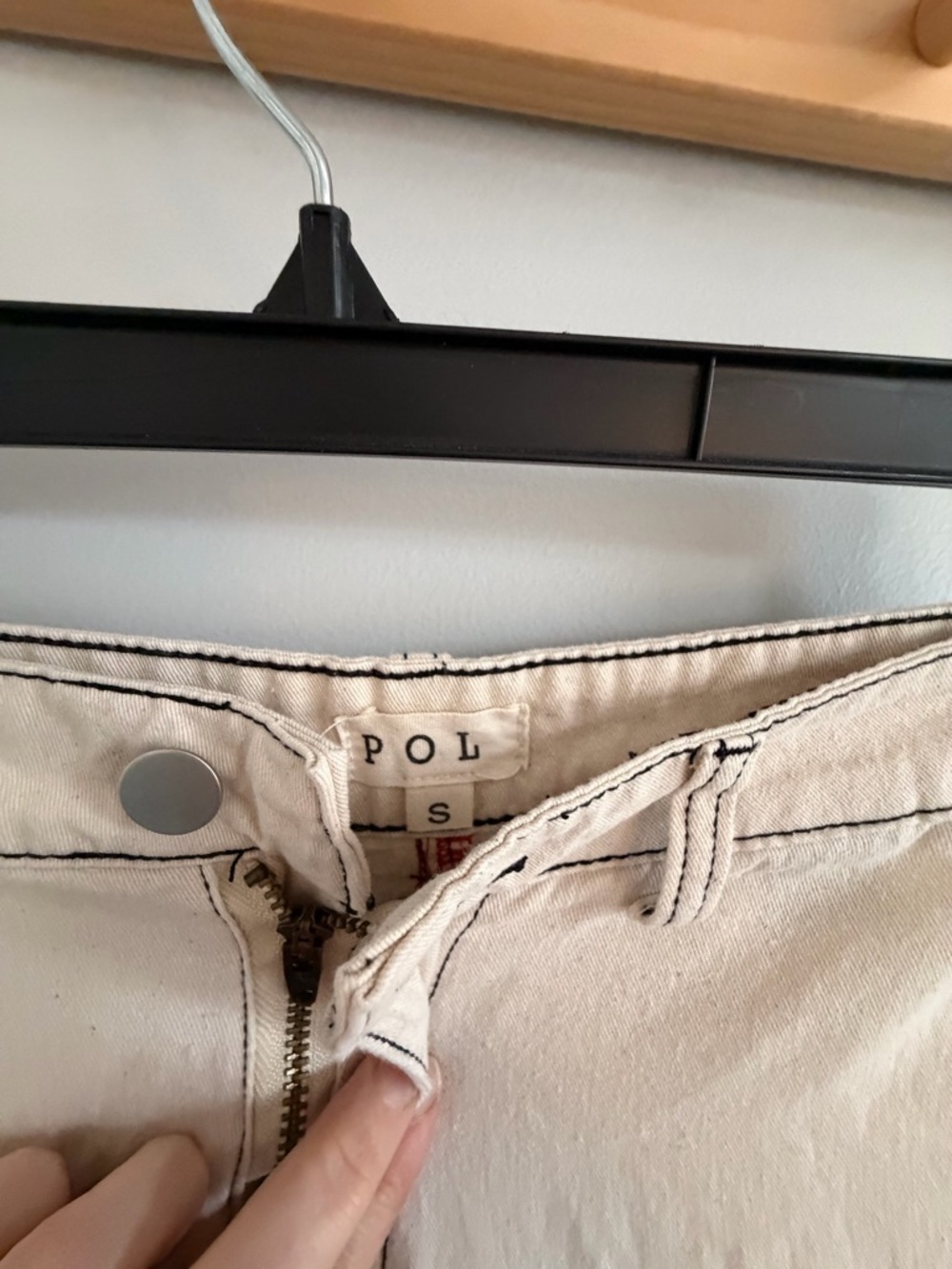 POL Wide Leg, High Waisted Linen Pants - Picture 3 of 3